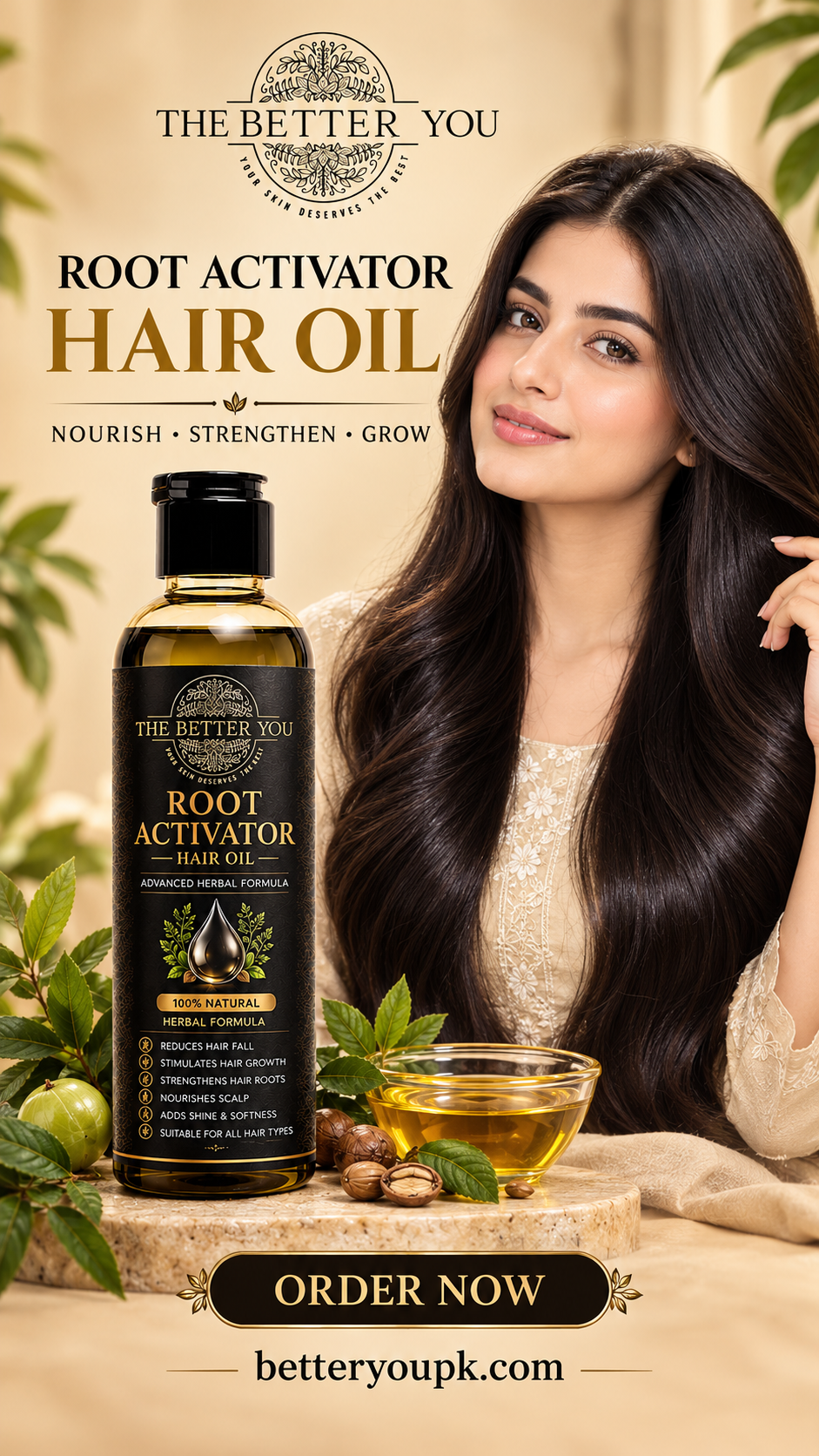 Root Activator Hair oil